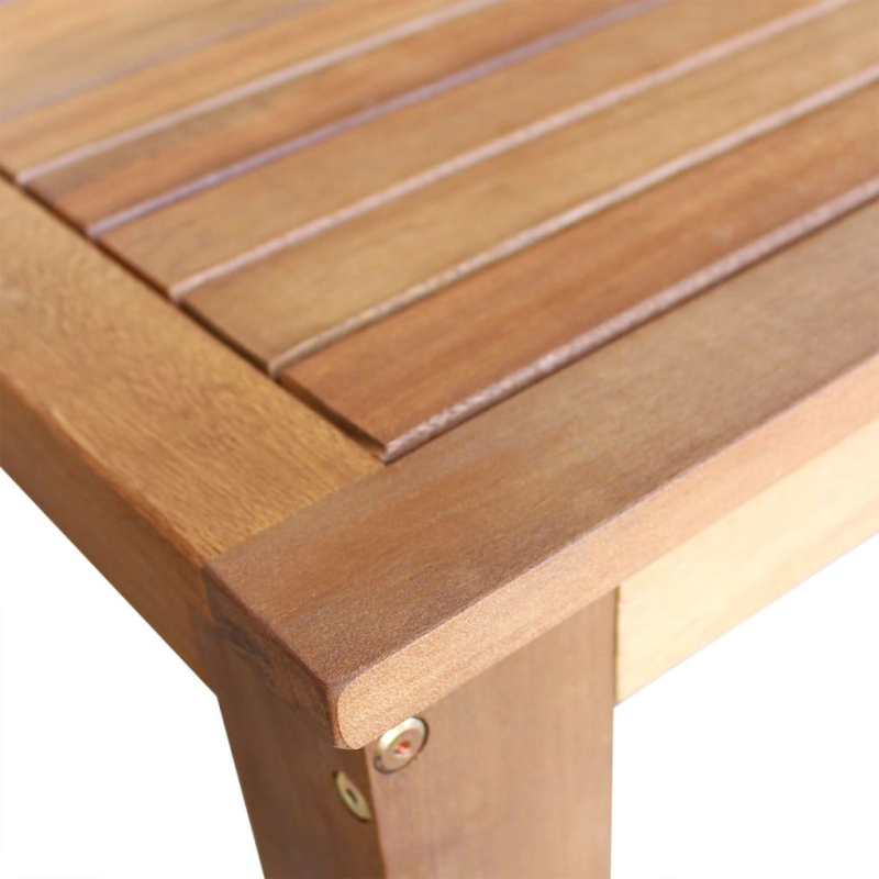 Bartisch Massivholz Akazie 60x60x105 cm