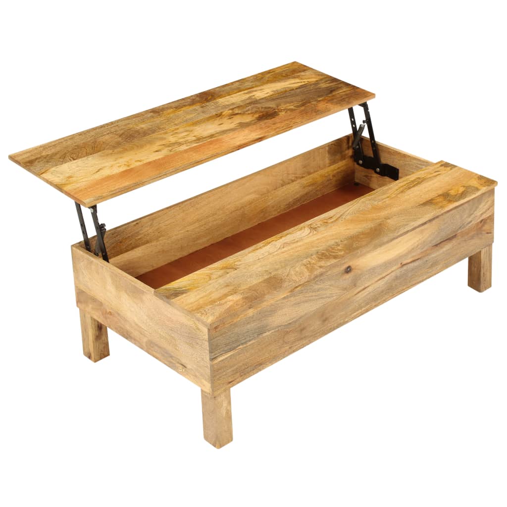 Couchtisch Massivholz Mango 110x55x35 cm