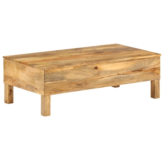 Couchtisch Massivholz Mango 110x55x35 cm