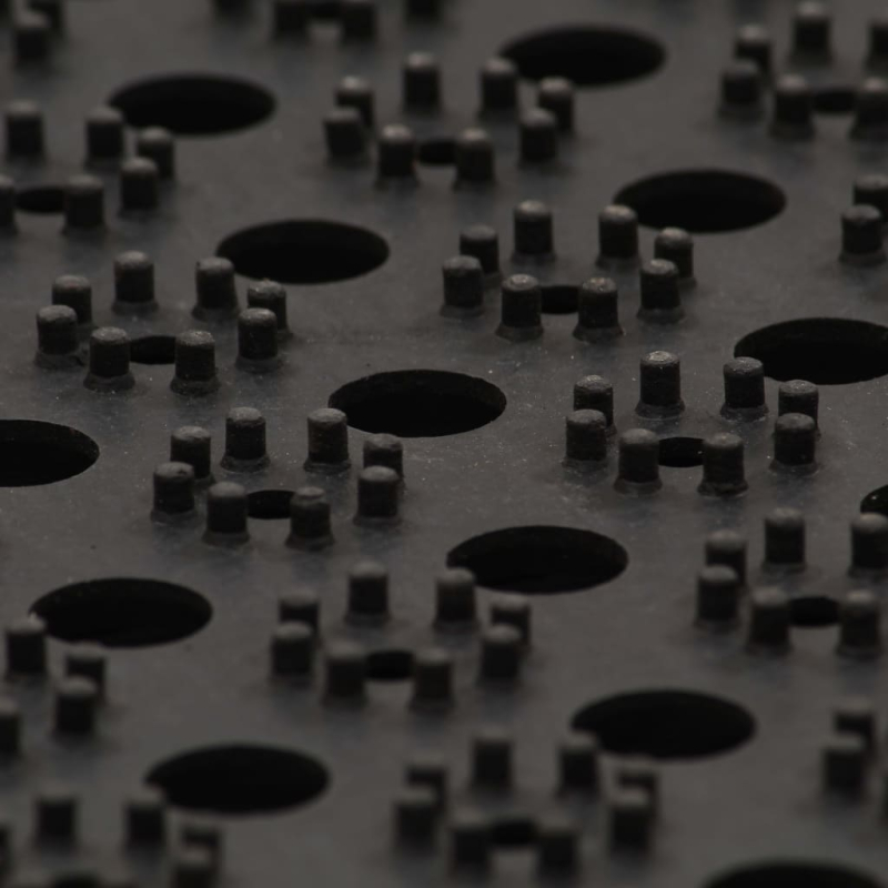 Gummimatte 23 mm 80 x 120 cm
