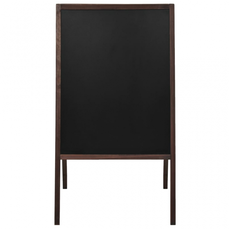 Tafel Kundenstopper Doppelseitig Zedernholz Freistehend 60×80cm