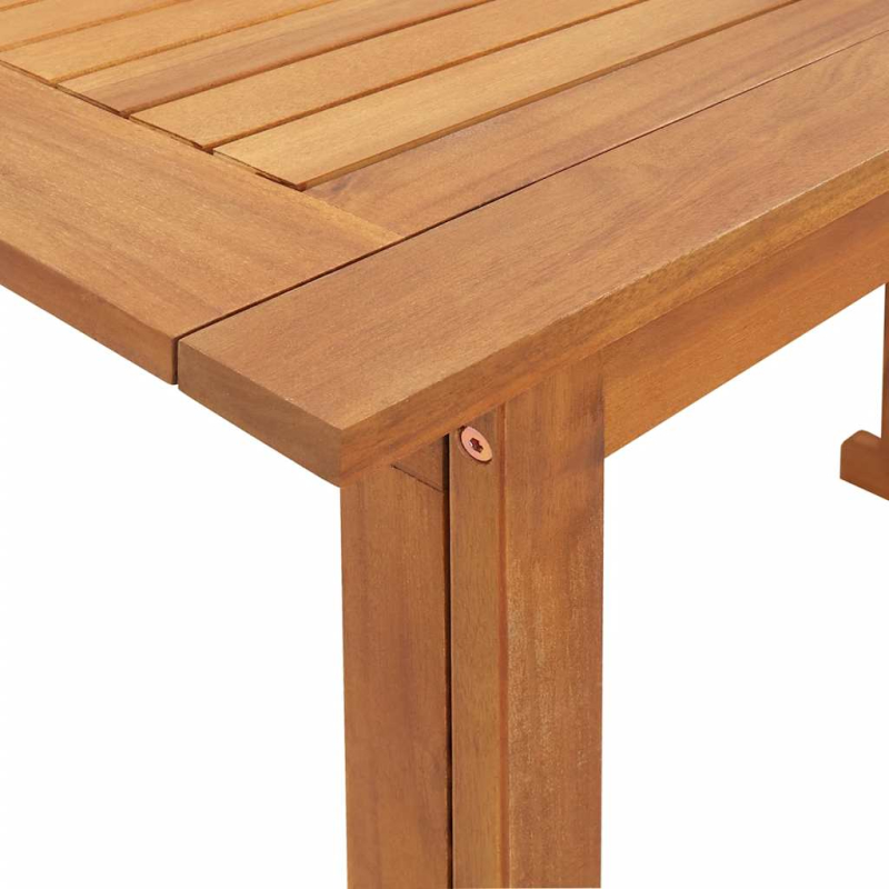Bistrotisch 90x50x75 cm Akazie Massivholz