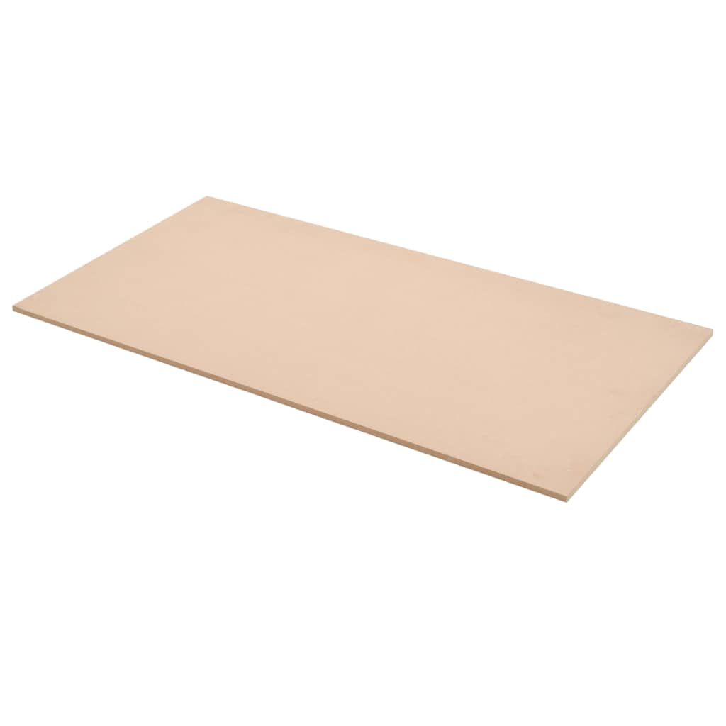 MDF-Platten 2 Stk. Rechteckig 120x60 cm 12 mm