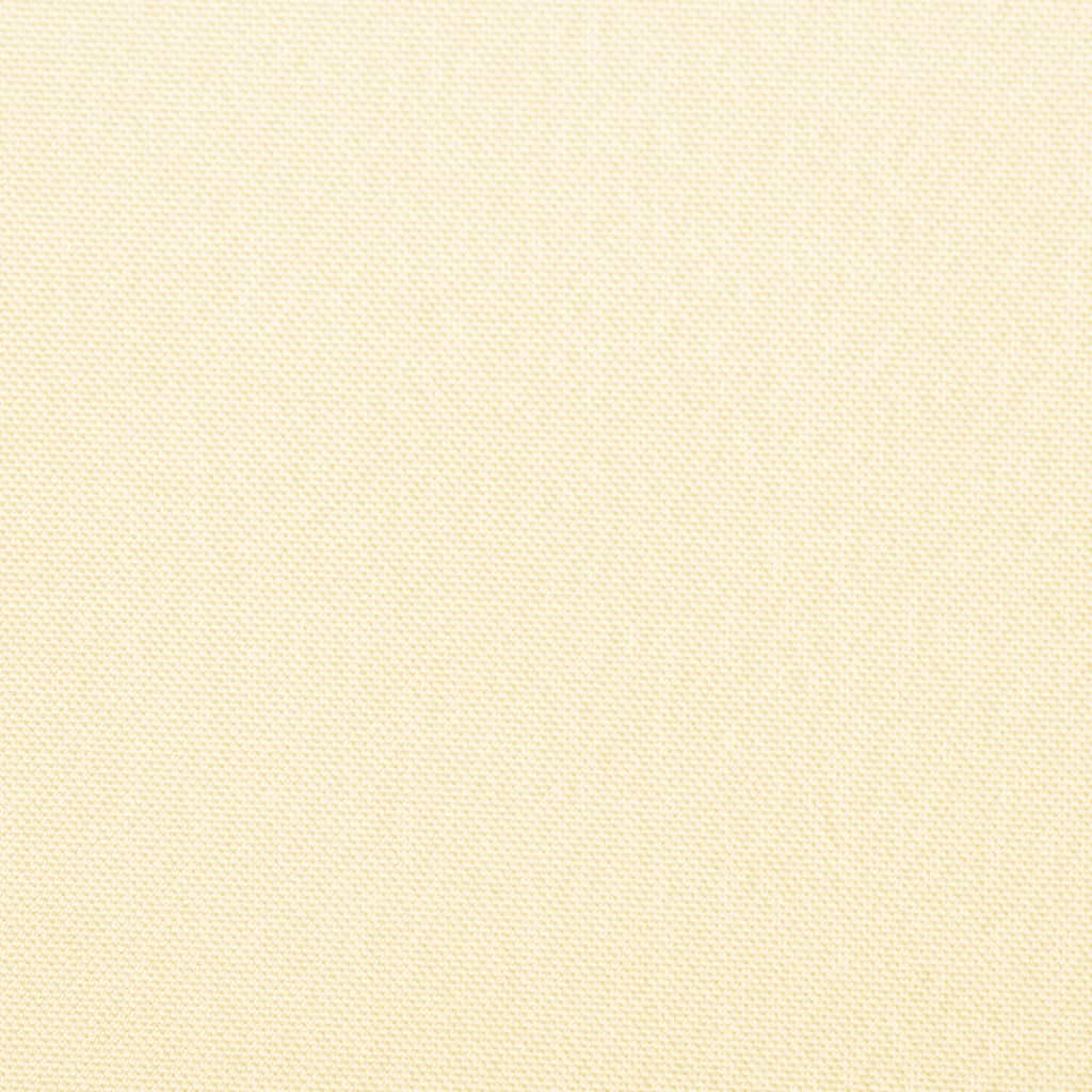 Faltbarer Terrassen-Seitenfächer Creme 400×200 cm