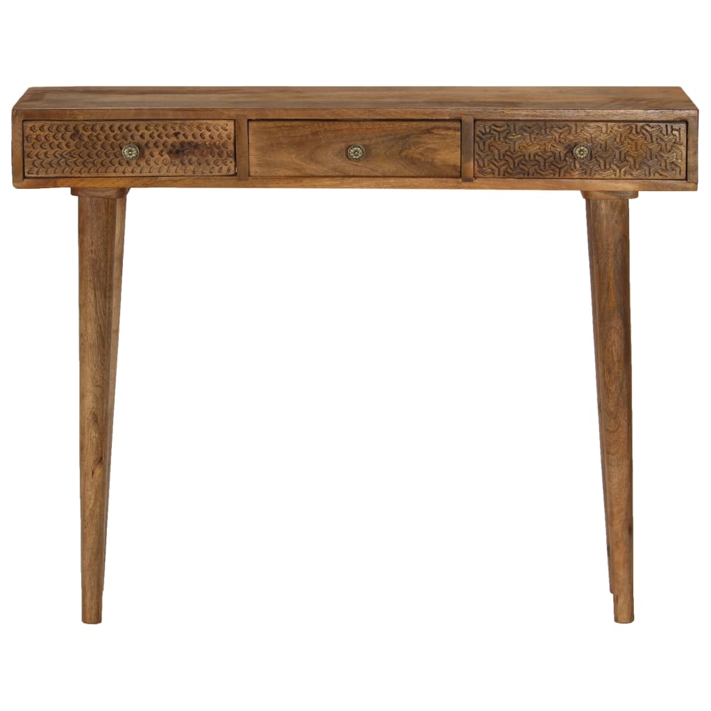 Konsolentisch Mangoholz Massiv 102 x 30 x 79 cm