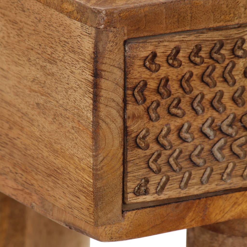 Konsolentisch Mangoholz Massiv 102 x 30 x 79 cm