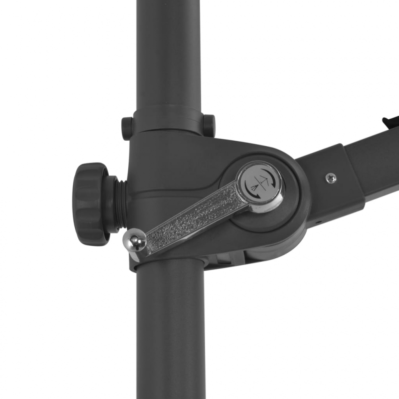 Ampelschirm mit Stahl-Mast 300 cm Anthrazit