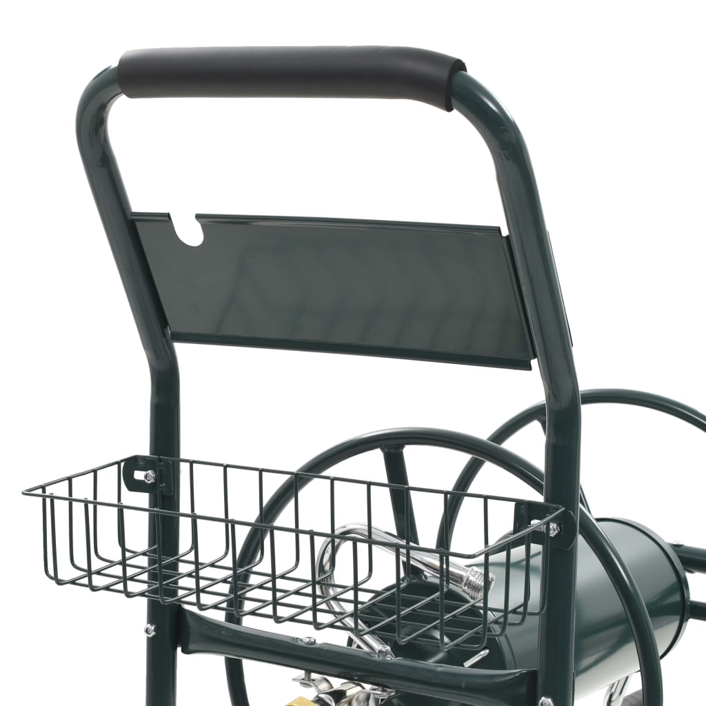 Gartenschlauchwagen mit 1/2 Schlauchanschluss 75 m Stahl