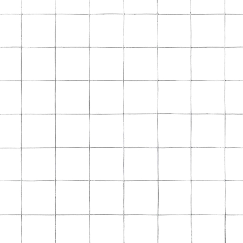 Maschendraht Verzinkter Stahl 10x1,5 m Silbern