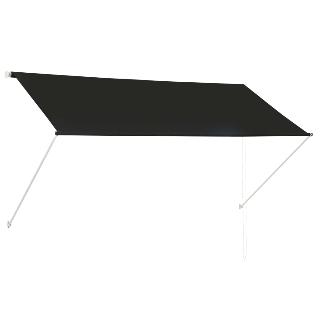 Einziehbare Markise 250×150 cm Anthrazit