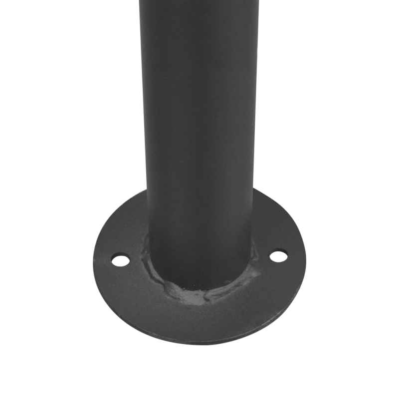 Gartenpavillon Stahl 400 x 400 x 260 cm Anthrazit