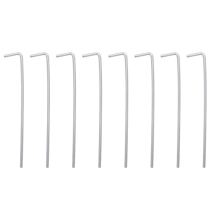 Gartenpavillon Stahl 400 x 400 x 260 cm Anthrazit