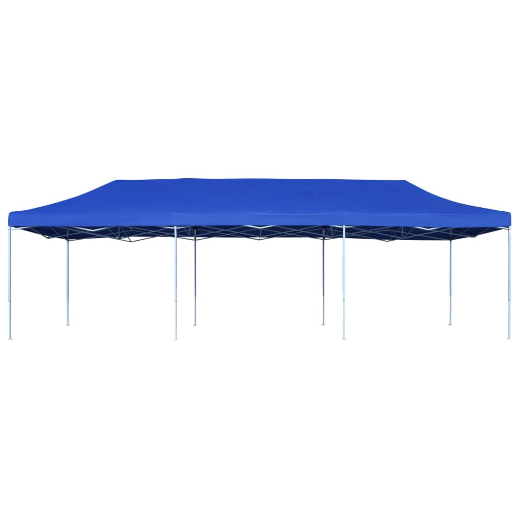 Faltzelt Pop-Up Partyzelt 3 x 9 m Blau