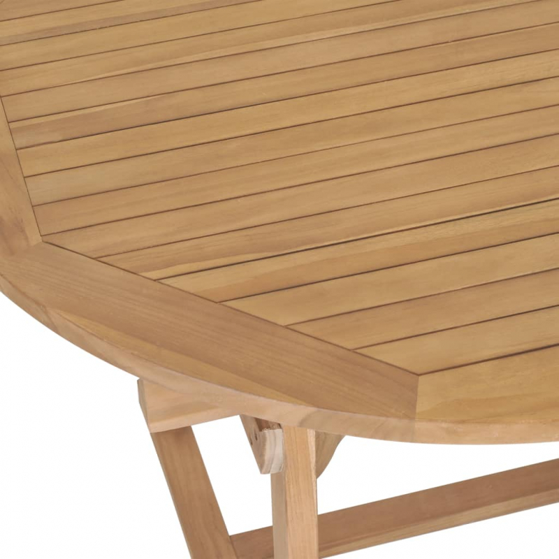 Ausziehbarer Gartentisch 180-280x100x75 cm Massivholz Teak