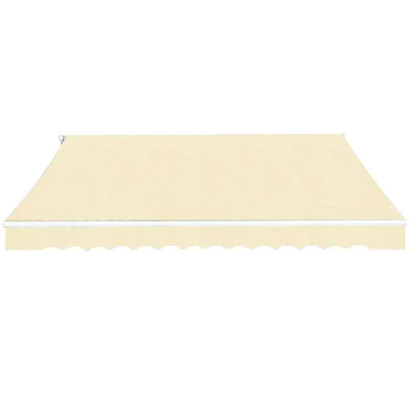 Gelenkarmmarkise 400 cm Cremeweiß