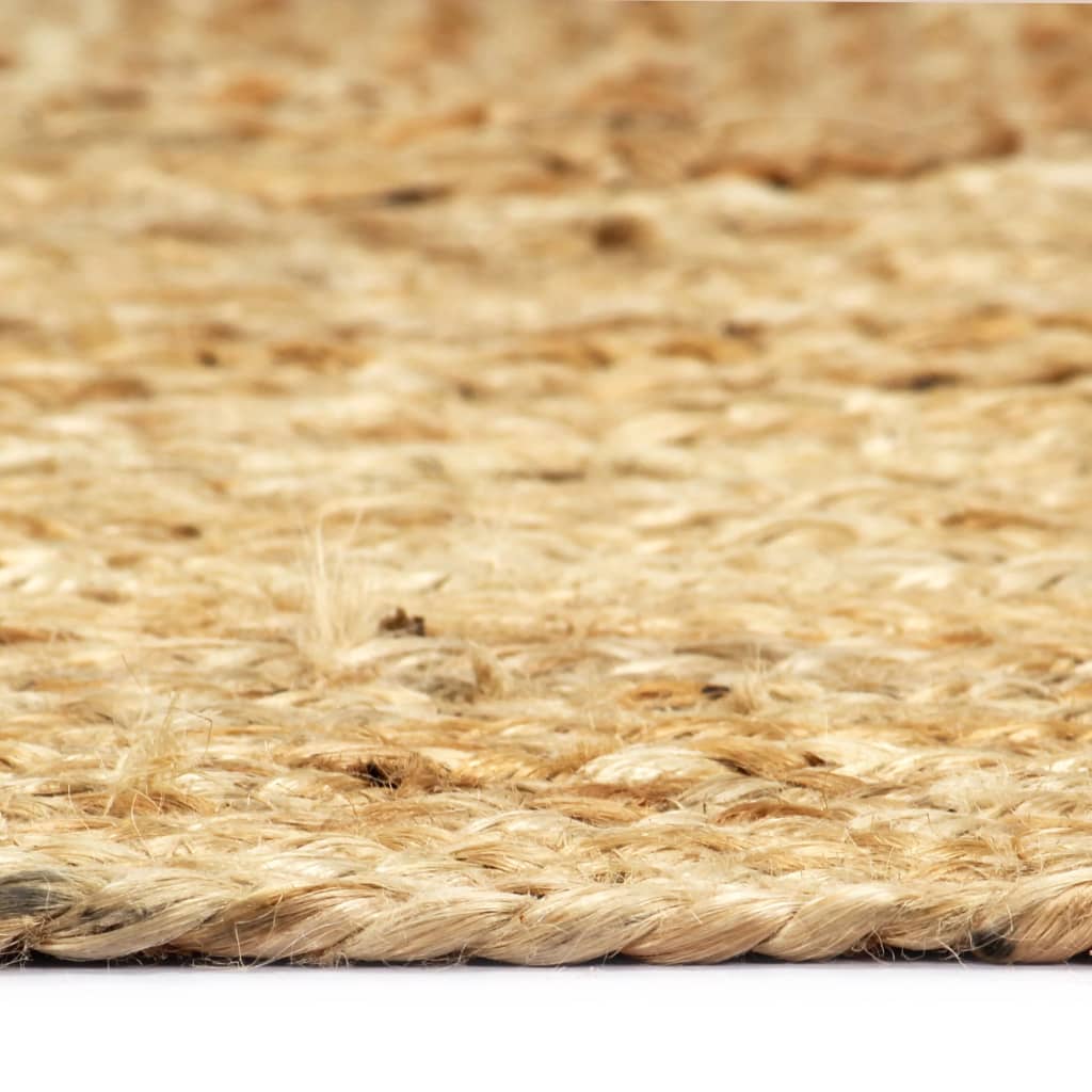 Teppich Handgefertigt Jute Natur 120x180 cm