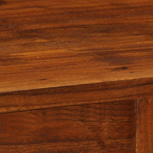 Sideboard 115x35x86 cm Massivholz Akazie