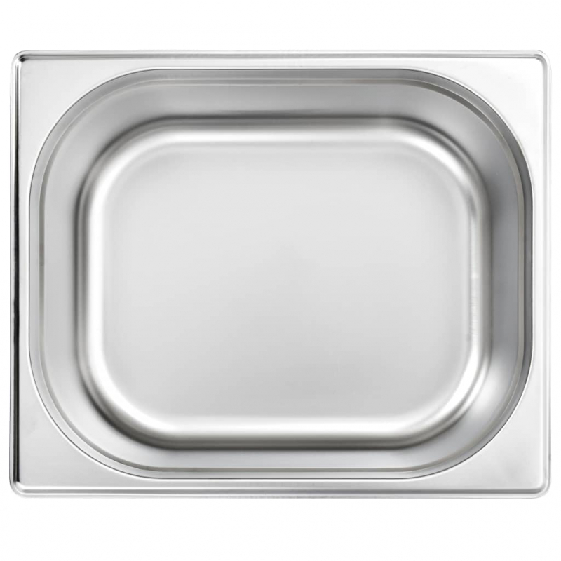 Gastronormbehälter 2 Stk. GN 1/2 150 mm Edelstahl