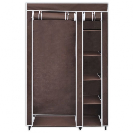 Stoffschrank Braun