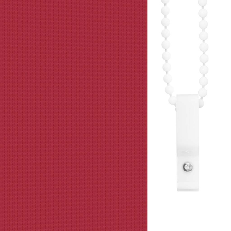Verdunkelungsrollo 80 x 175 cm rot