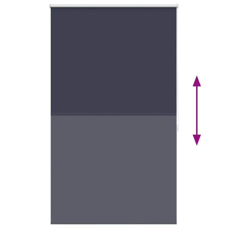 Verdunkelungsrollo Verdunklungsrollo 100 x 175 cm blau