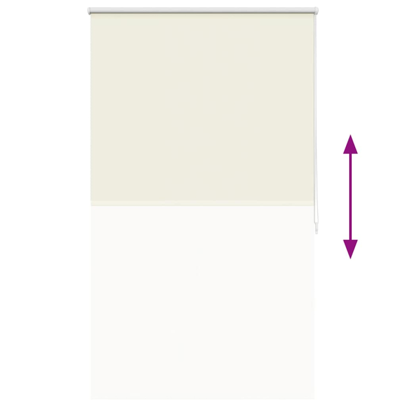 Verdunkelungsrollo 120 x 175 cm creme