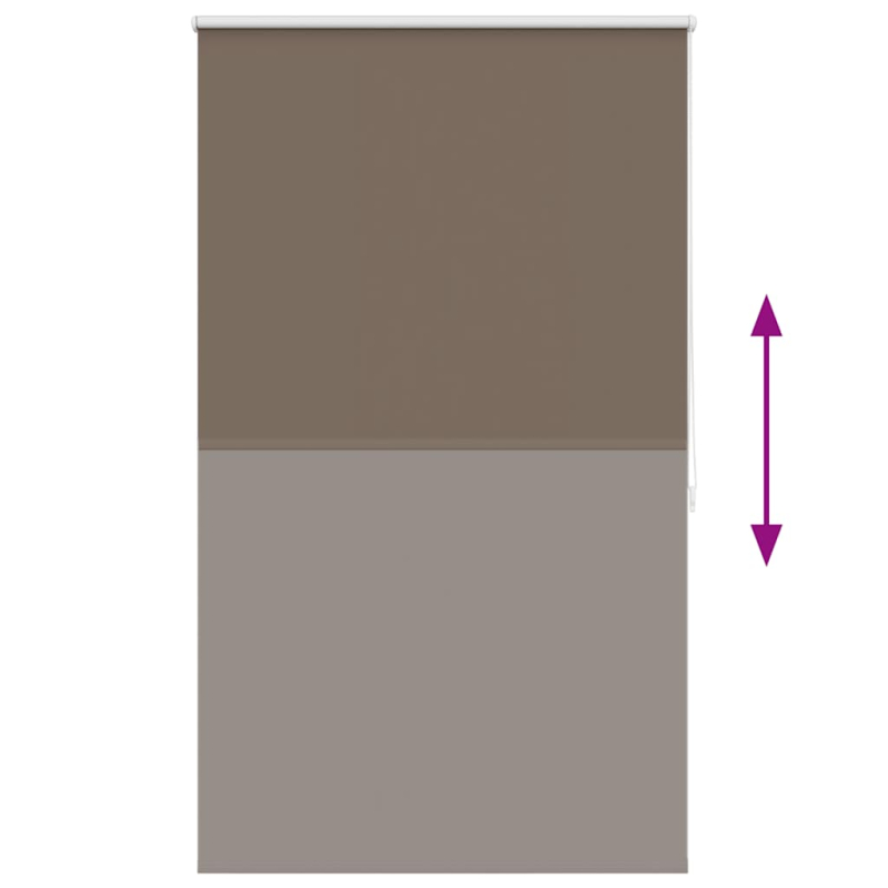 Verdunkelungsrollo Verdunklungsrollo 120 x 175 cm coffee