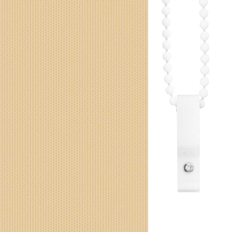 Verdunkelungsrollo  160 x 175 cm beige