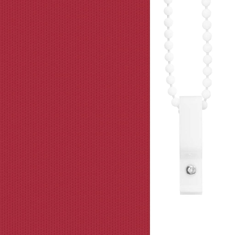 Verdunkelungsrollo 160 x 175 cm rot