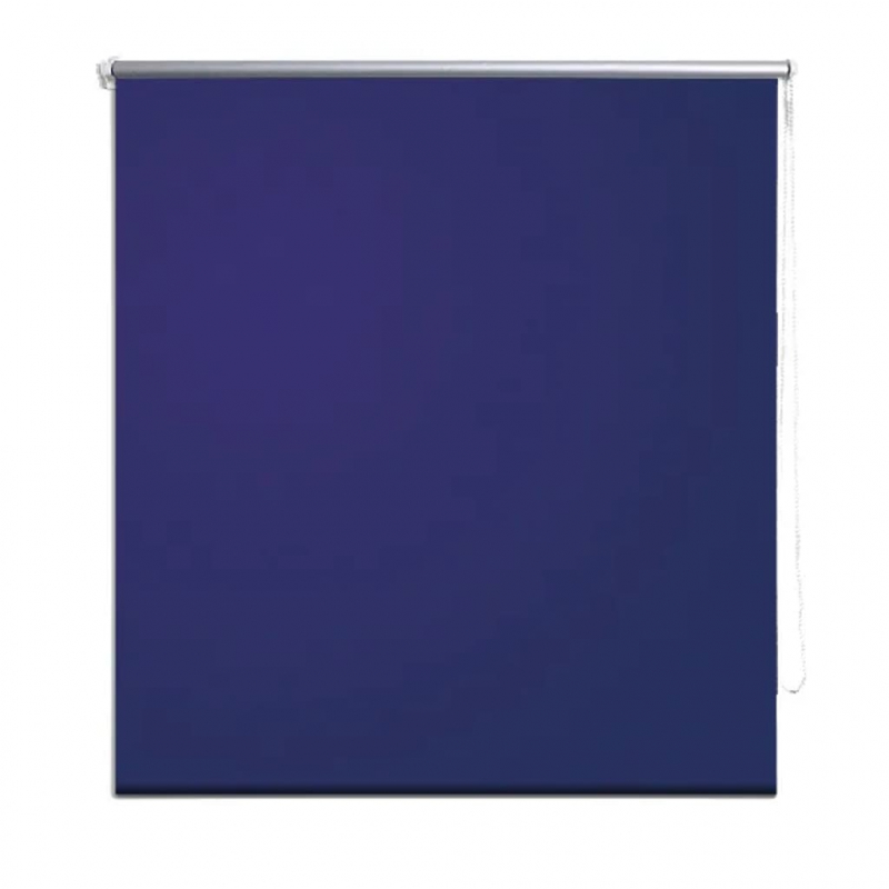 Verdunkelungsrollo 160 x 175 cm blau