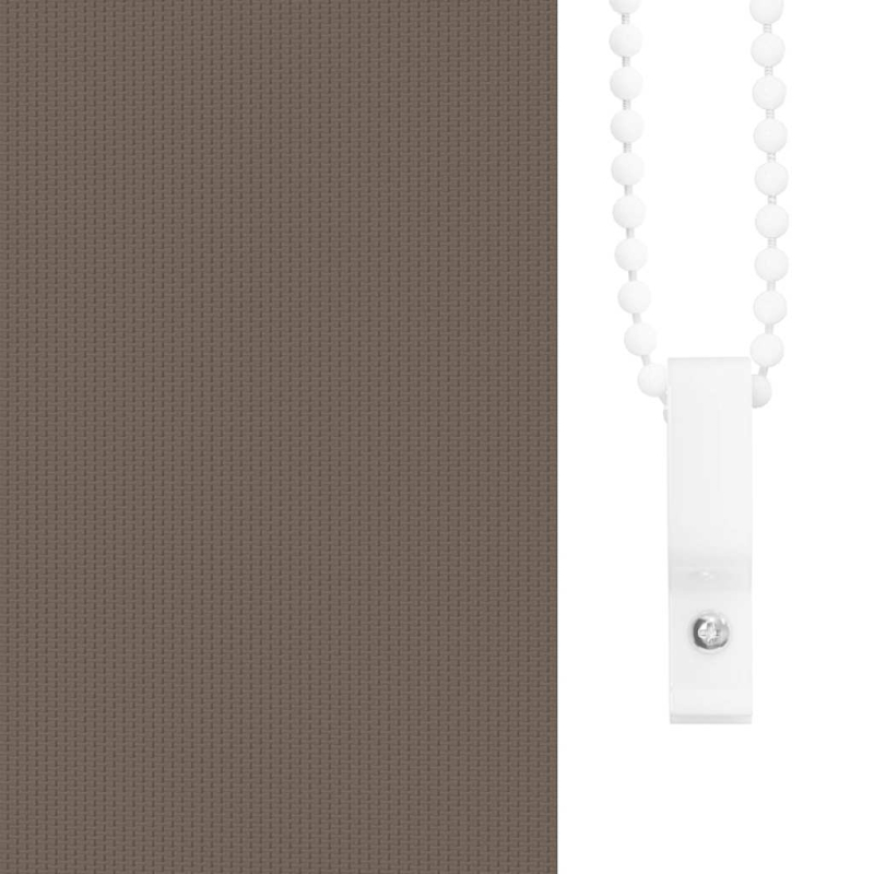 Verdunkelungsrollo 80 x 230 cm coffee