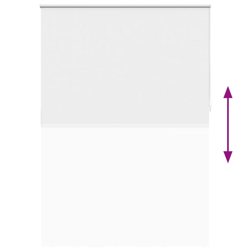 Verdunkelungsrollo Verdunklungsrollo 140 x 230 cm weiß