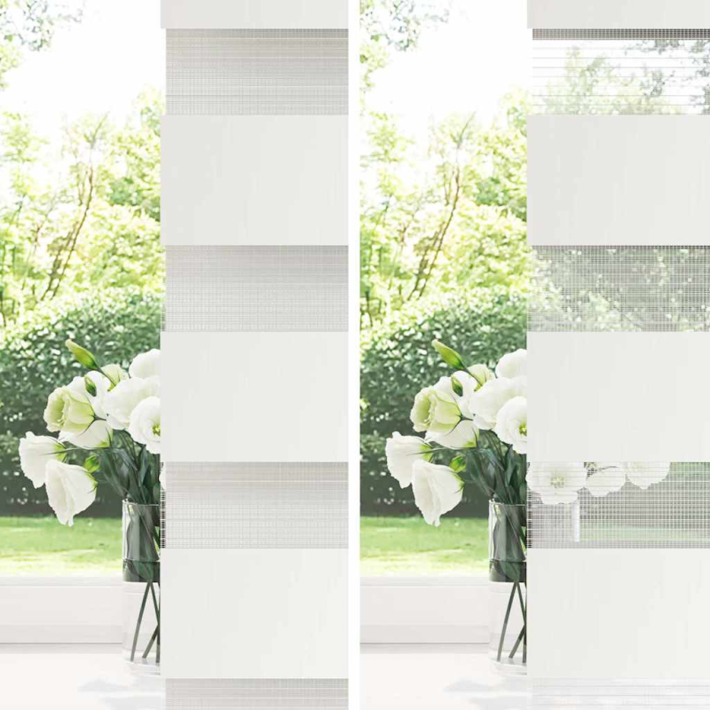Doppelrollo Seitenzug 100 x 175 cm grau