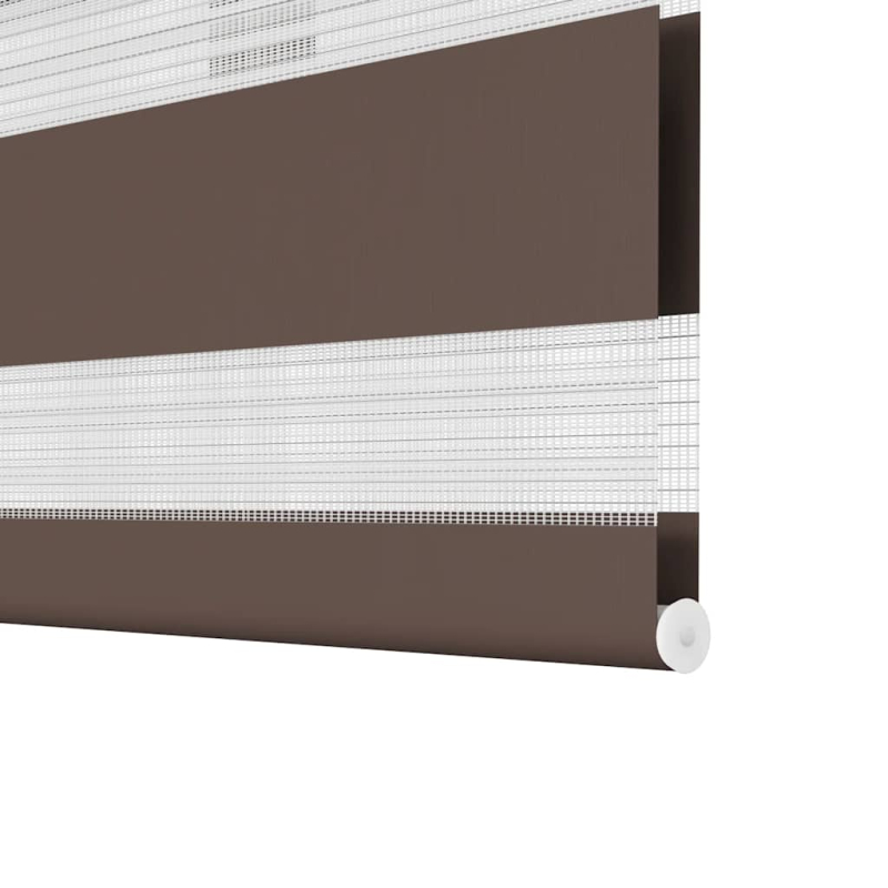 Doppelrollo Seitenzug Duo Rollo 120 x 175 cm brau