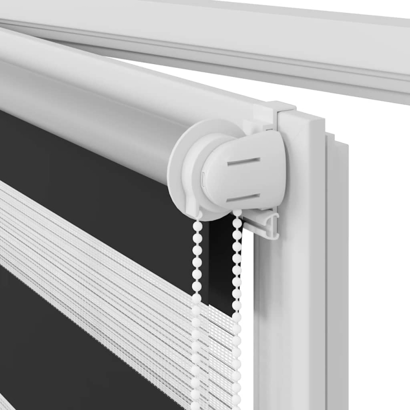 Doppelrollo 120 x 230 cm schewarz