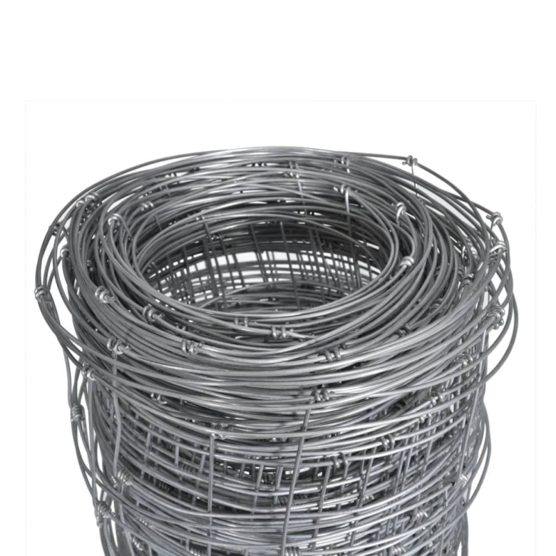 Gartenzaun Verzinkter Stahl 50 m 80 cm