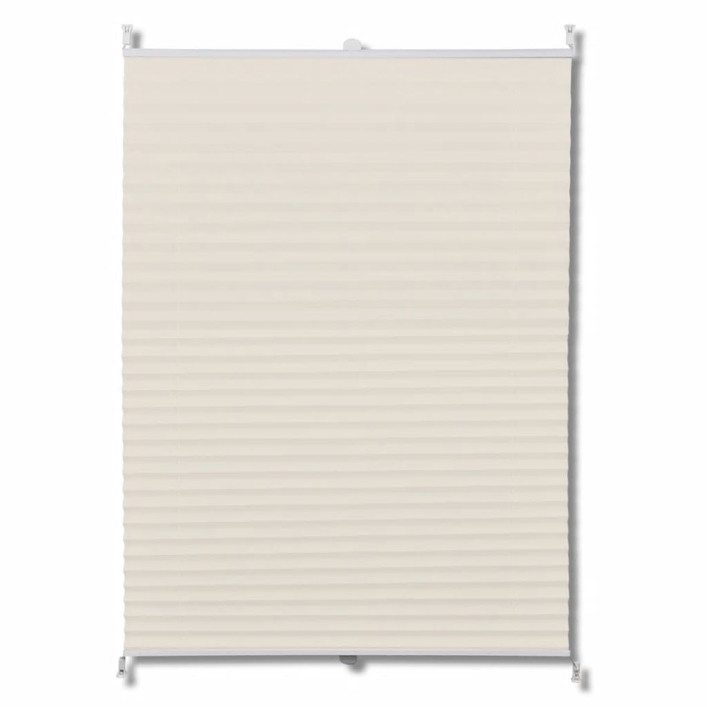 Plissee Faltrollo Rollo Plisseerollo 50x100cm Creme