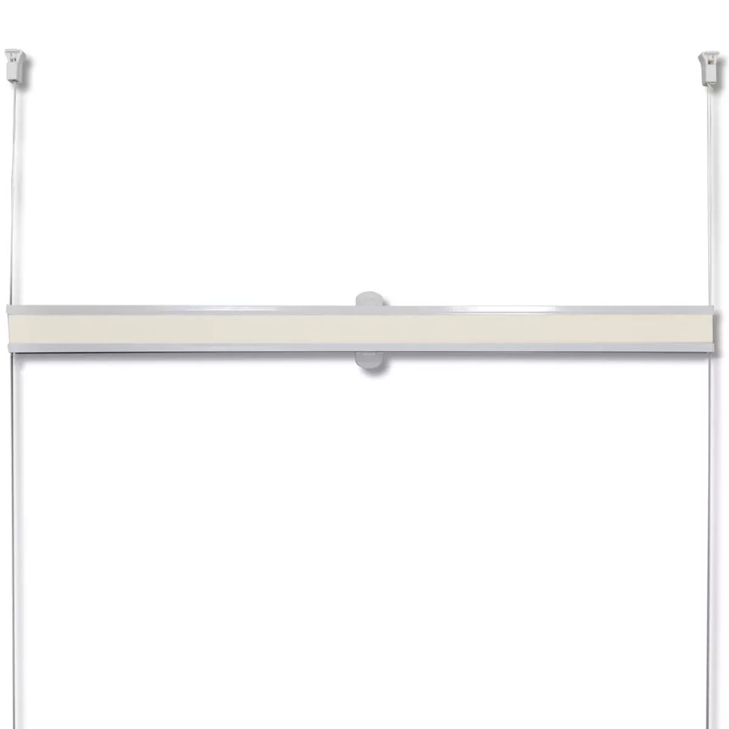 Plissee Faltrollo Rollo Plisseerollo 70x200cm Creme