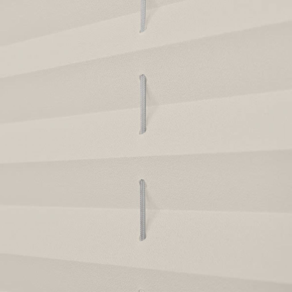 Plissee Faltrollo Rollo Plisseerollo 80x100cm Creme