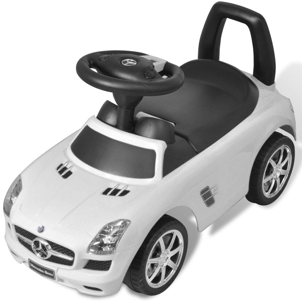 Mercedes Benz Kinderauto Fußantrieb Weiß