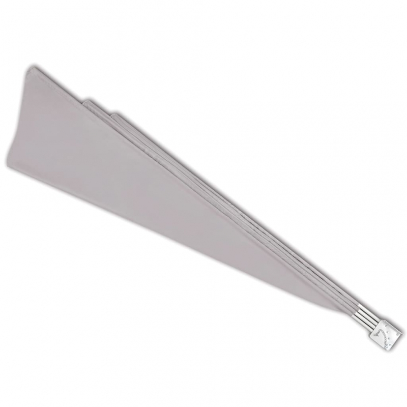 Faltbarer Balkonfächer Creme 160×240 cm