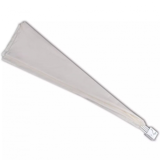 Faltbarer Balkonfächer Creme 140×140 cm