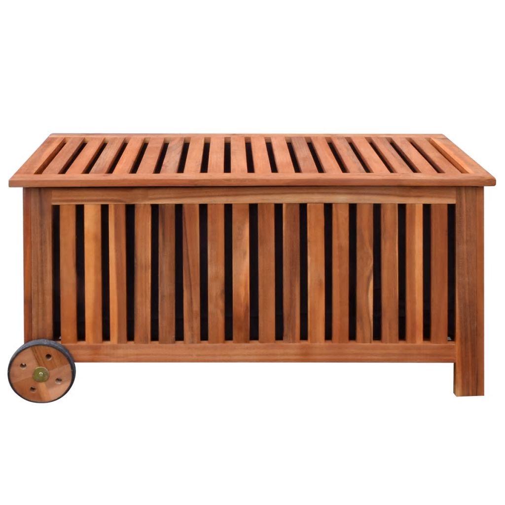 Garten-Aufbewahrungsbox 118x52x58 cm Holz