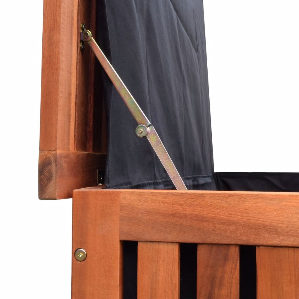 Garten-Aufbewahrungsbox 118x52x58 cm Holz