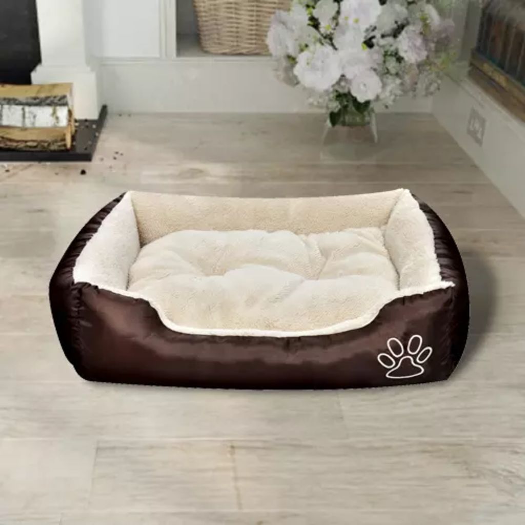 Hundebett Braun und Beige XXL