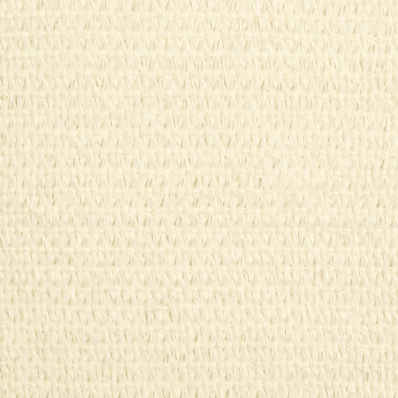 Sonnensegel HDPE Rechteckig 2x4 m Creme