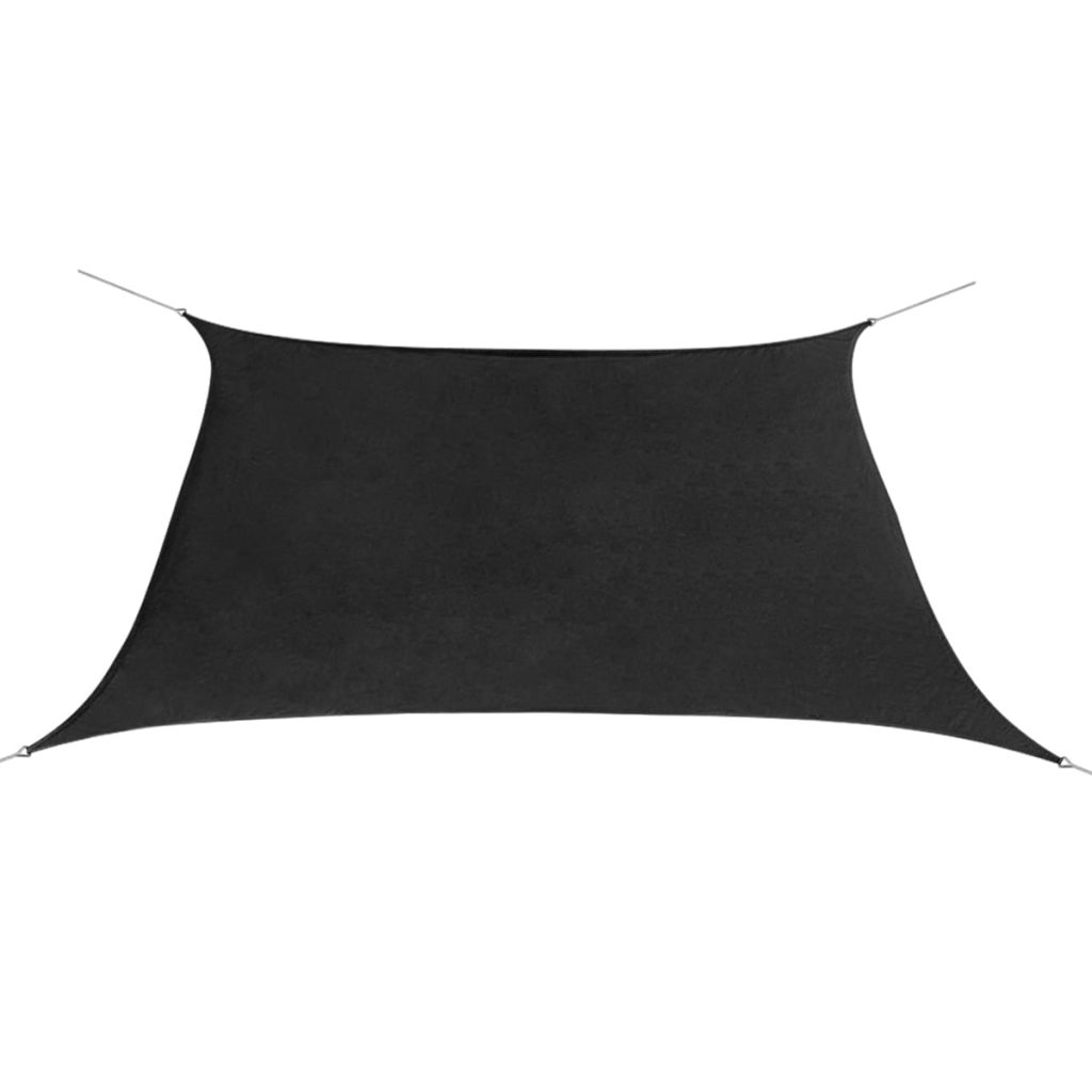 Sonnensegel Oxford-Gewebe Quadratisch 3,6x3,6 m Anthrazit