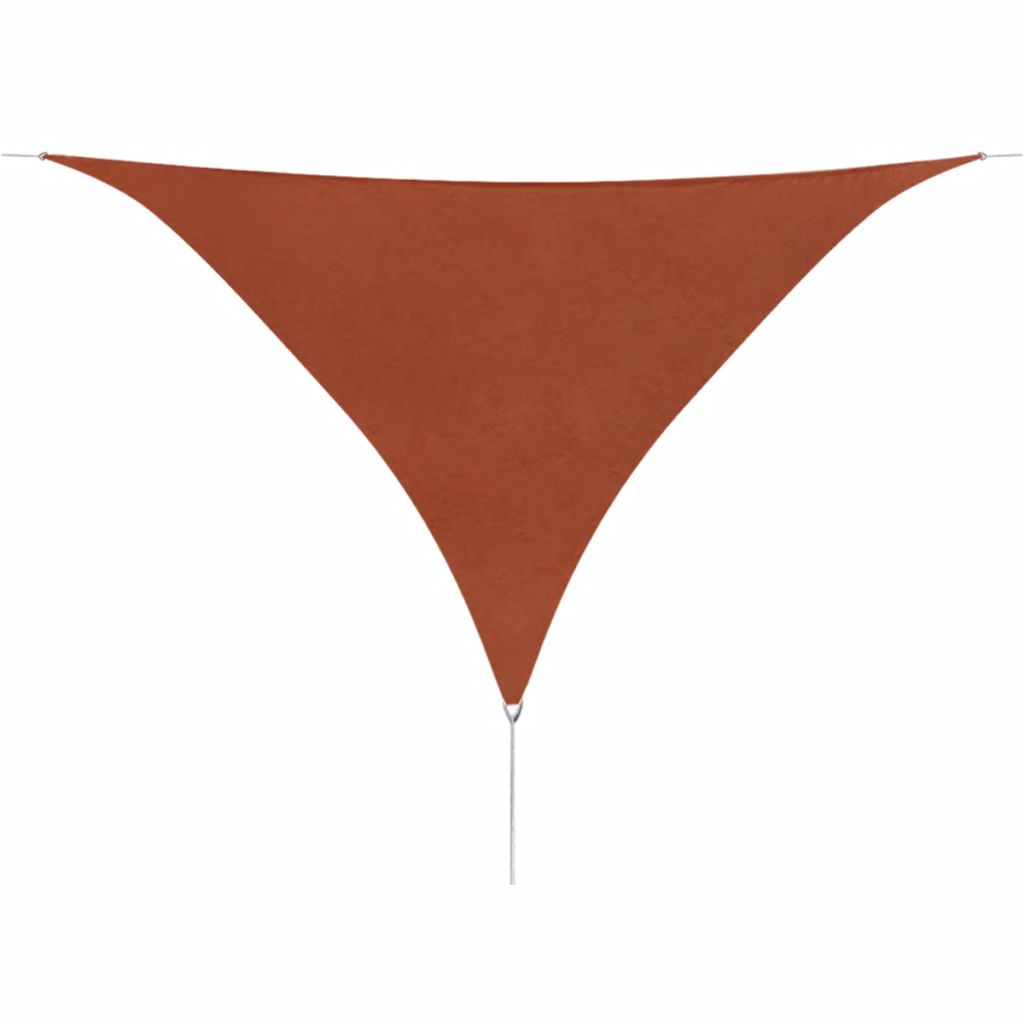Sonnensegel Oxford-Gewebe Dreieckig 3,6x3,6x3,6 m Terracotta