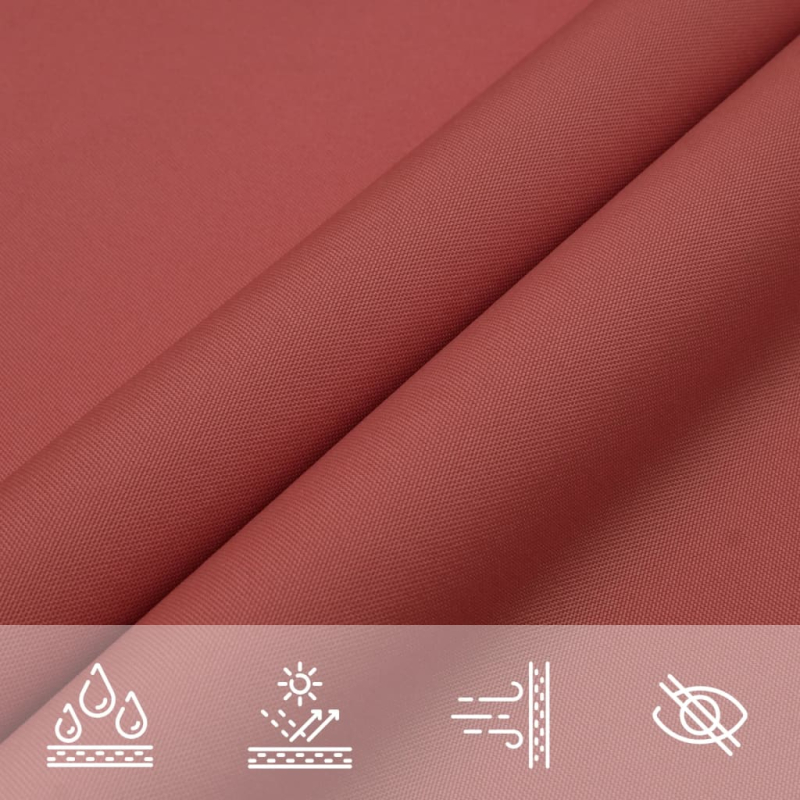 Sonnensegel Oxford-Gewebe Dreieckig 3,6x3,6x3,6 m Terracotta