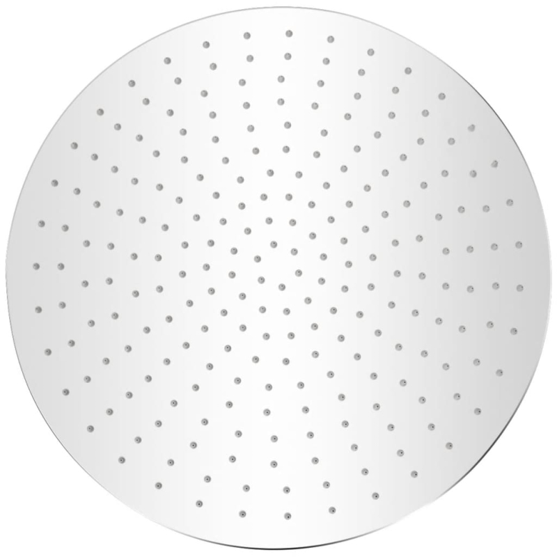 Regenbrause Edelstahl 40 cm Rund